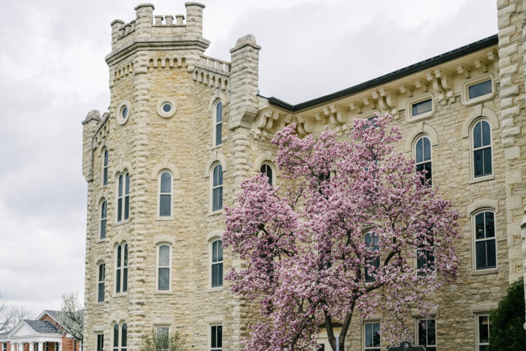 Blanchard Hall with Magnolias